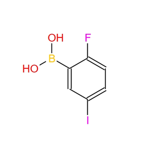 2-氟-5-碘苯硼酸 866683-41-2