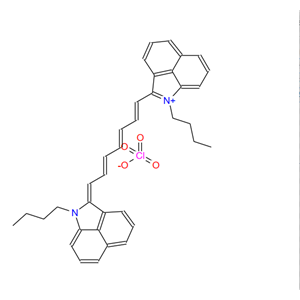 1375498-28-4；3-丁基-2-[7-(1-丁基-1H-苯並[CD]吲哚-2-亞基)-1,3,5-庚三烯-1-基]-苯並[CD]吲哚過(guò)氯酸鹽