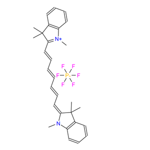 1047621-35-1；2-[7-(1,3-二氫-1,3,3-三甲基-2H-吲哚-2-亞基)-1,3,5-庚三烯-1-基]-1,3,3-三甲基-3H-吲哚六氟磷酸鹽