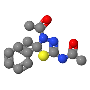N-(4-乙酰基-4,5-二氢-5-甲基-5-苯基-1,3,4-噻二唑-2-基)乙酰胺；72926-24-0