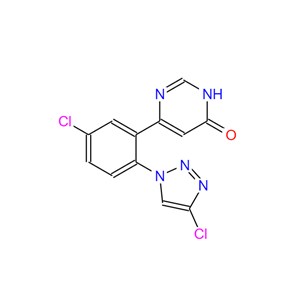 6-(5-氯-2-(4-氯-1H-1,2,3-三唑-1-基)苯基)嘧啶-4-醇,6-(5-chloro-2-(4-chloro-1H-1,2,3-triazol-1-yl)phenyl)pyrimidin-4-ol