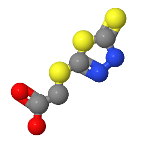 (5-巯基-1,3,4-噻二唑-2-基硫代)乙酸；53723-88-9