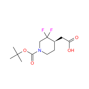 (R)-2-(1-(叔丁氧羰基)-3,3-二氟哌啶-4-基)乙酸