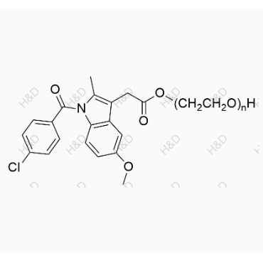 吲哚美辛聚乙二醇酯,Indomethacin Polyethylene Glycol Ester