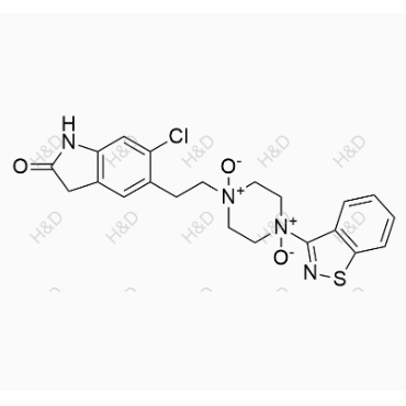 齊拉西酮氮氧化物3,Ziprasidone N-Oxide Impurity 3