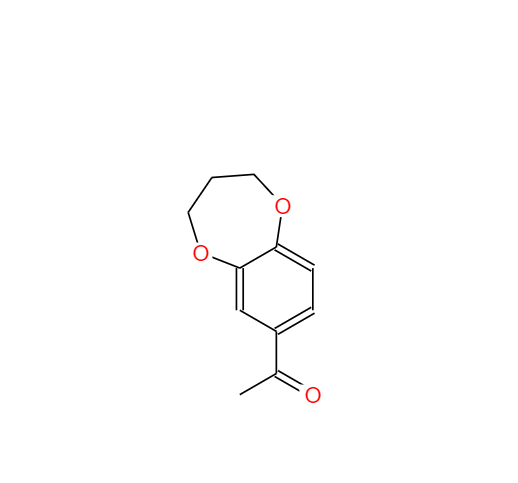 7-乙酰基-3,4-二氫-1,5-苯并二噁庚,1-(3,4-DIHYDRO-2H-1,5-BENZODIOXEPIN-7-YL)ETHAN-1-ONE