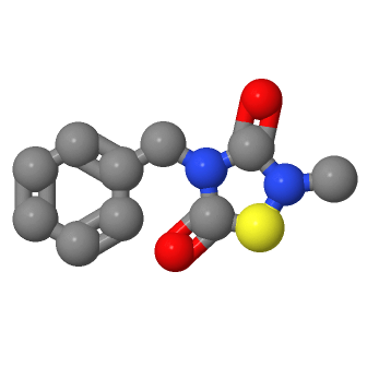 4-芐基-2-甲基-1,2,4-噻二唑烷-3,5-二酮,4-BENZYL-2-METHYL-1,2,4-THIADIAZOLIDINE-3,5-DIONE