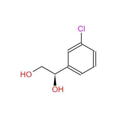 (R)-1-(3-氯苯基)-1,2-乙二醇,(R)-1-(3-CHLOROPHENYL)-1,2-ETHANEDIOL