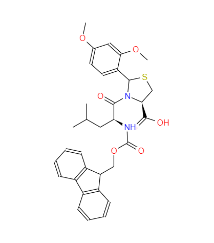 FMOC-LEU-CYS(PSI(DMP,H)PRO)-OH,Fmoc-Leu-Cys[Psi(Dmp,H)Pro]-OH