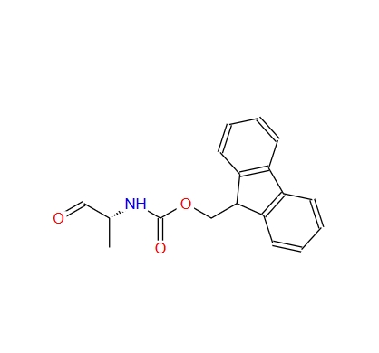 FMOC-D-丙氨醛,(9H-fluoren-9-yl)methyl N-[(2R)-1-oxopropan-2-yl]carbamate