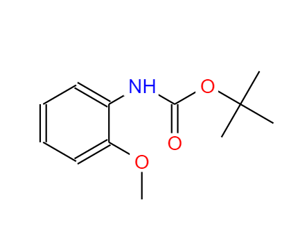 N-BOC-2-甲氧基苯胺,(2-METHOXYPHENYL)-CARBAMIC ACID, 1,1-DIMETHYL ETHYL ESTER