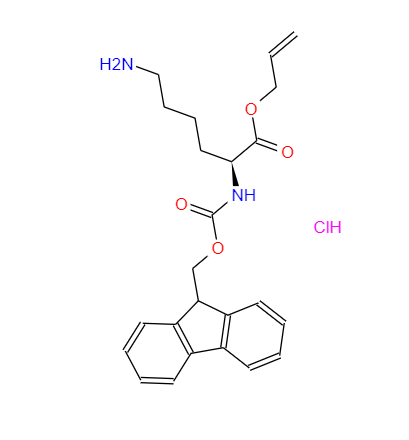 N2-[芴甲氧羰基]-L-赖氨酸烯丙酯单盐酸盐,Fmoc-Lys-Oall.HCl