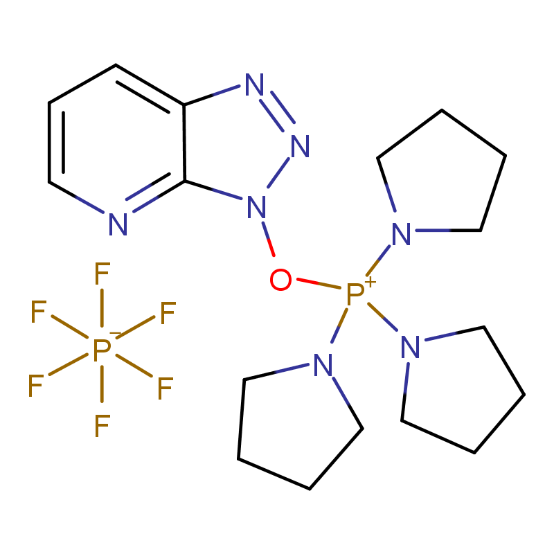 (3H-1,2,3-三唑并[4,5-b]吡啶-3-氧基)三-1-吡咯烷基六氟磷酸盐,((3H-[1,2,3]Triazolo[4,5-b]pyridin-3-yl)oxy)tri(pyrrolidin-1-yl)phosphonium hexafluorophosphate(V)