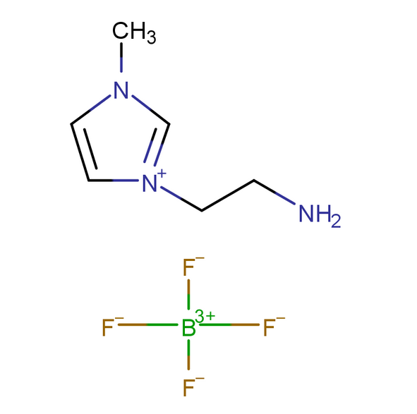 1-胺乙基-3-甲基咪唑四氟硼酸鹽,1-aminoethyl-3-methylimidazolium tetrafluoroborate