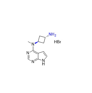 阿布昔替尼杂质03,(1r,3r)-N1-methyl-N1-(7H-pyrrolo[2,3-d]pyrimidin-4-yl)cyclobutane-1,3-diamine hydrobromide