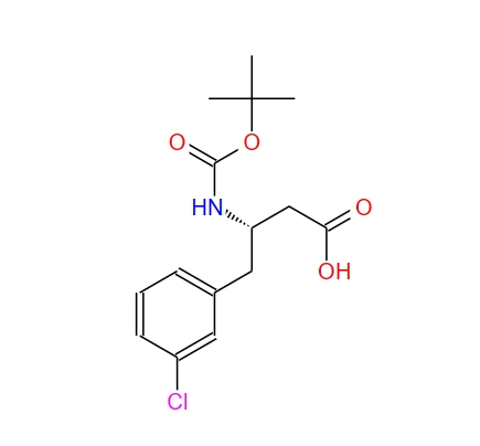 Boc-S-3-氨基-4-(3-氯苯基)-丁酸,Boc-(S)-3-Amino-4-(3-chlorophenyl)-butyric acid