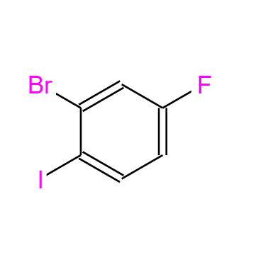 2-溴-4-氟-1-碘苯,2-BROMO-4-FLUORO-1-IODOBENZENE