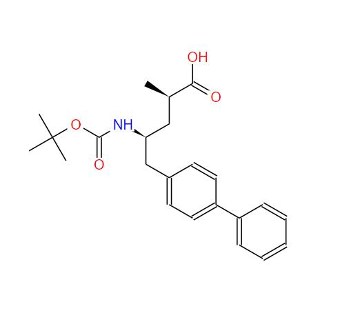 2R,4S)-5-(联苯-4-基)-4-[(叔丁氧基羰基)氨基]-2-甲基戊酸,(2R,4S)-5-([1,1'-biphenyl]-4-yl)-4-((tert-butoxycarbonyl)aMino)-2-Methylpentanoic acid
