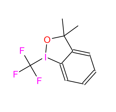 3,3-二甲基-1-(三氟甲基)-1,2-苯并碘氧杂戊环,1,3-Dihydro-3,3-dimethyl-1-(trifluoromethyl)-1,2-benziodoxole, Tognis Reagent