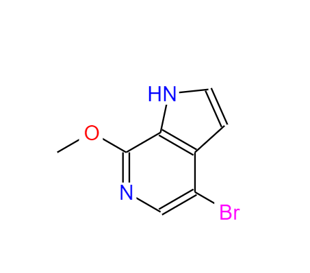 4-溴-7-甲氧基-6-氮杂吲哚,4-BROMO-7-METHOXY-6-AZAINDOLE