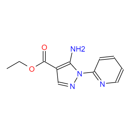 5-氨基-1-(吡啶-2-基)-1H-吡唑-4-甲酸乙酯,ETHYL 5-AMINO-1-PYRIDIN-2-YL-1H-PYRAZOLE-4-CARBOXYLATE