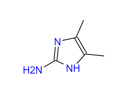 4,5-二甲基-2-氨基-1H-咪唑,1H-Imidazol-2-amine,4,5-dimethyl-(9CI)