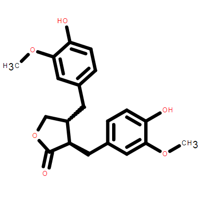 (3R,4R)-3,4-雙(4-羥基-3-甲氧基芐基)二氫呋喃-2(3H)-酮,(3R,4R)-3,4-Bis(4-hydroxy-3-methoxybenzyl)dihydrofuran-2(3H)-one