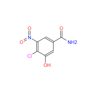 4-氯-3-羟基-5-硝基苯甲酰胺,4-Chloro-3-hydroxy-5-nitrobenzamide