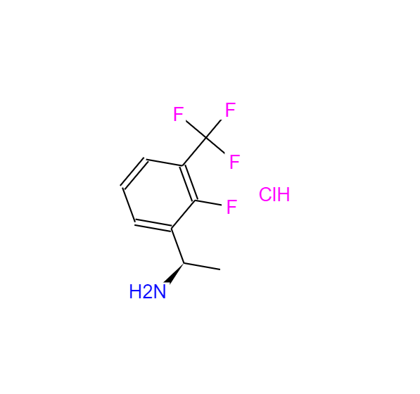 (R)-1-(2-氟-3-(三氟甲基)苯基)乙烷-1-胺盐酸盐,(1R)-1-[2-FLUORO-3-(TRIFLUOROMETHYL)PHENYL]ETHYLAMINE HCl