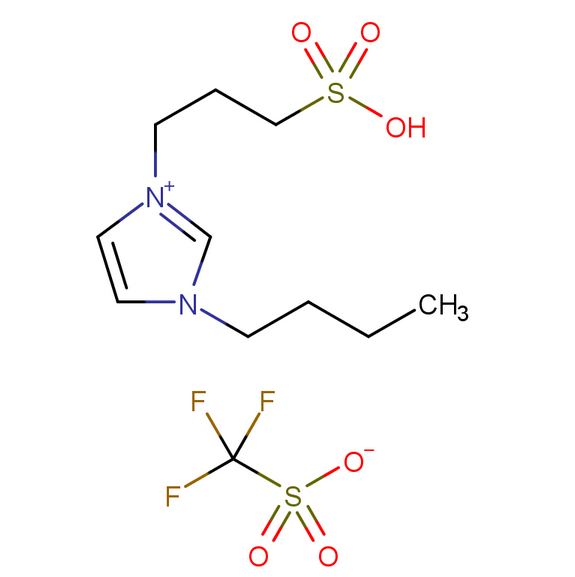 1-丙基磺酸-3-丁基咪唑三氟甲烷磺酸鹽,1-propylsulfonic-3-butylimidazolium trifluoromethanesulfonate