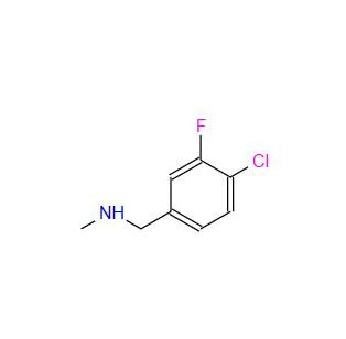 [(4-氯-3-氟苯基)甲基](甲基)胺,[(4-Chloro-3-fluorophenyl)methyl](methyl)amine
