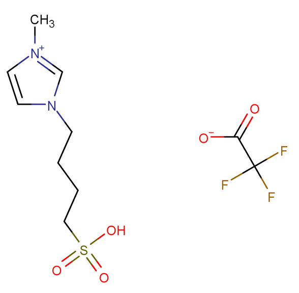 1-丁基磺酸-3-甲基咪唑三氟乙酸鹽,1-butylsulfonic-3-methylimidazolium trifluoroacetate