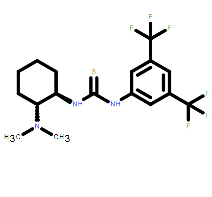 1-[3,5-双(三氟甲基)苯基]-3-[(1R,2R)-(-)-2-(二甲氨基)环己基]硫脲,1-(3,5-Bis(trifluoromethyl)phenyl)-3-((1R,2R)-2-(dimethylamino)cyclohexyl)thiourea