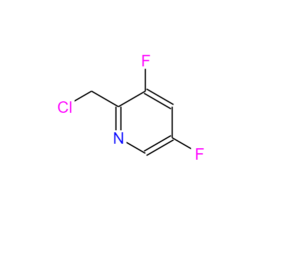 2-氯甲基-3,5-二氟吡啶,2-(chloroMethyl)-3,5-difluoropyridine