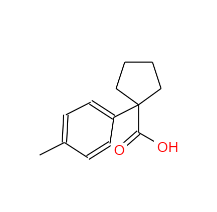 1-(对甲苯基)-1-环戊羧酸,1-(P-TOLYL)-1-CYCLOPENTANECARBOXYLIC ACID