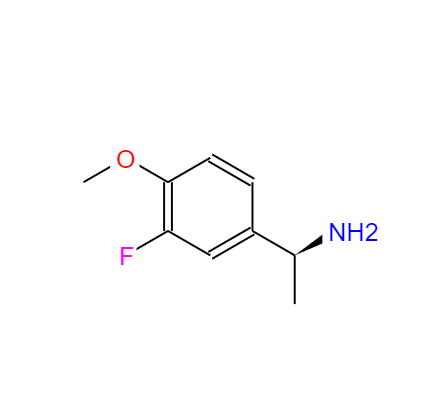(1S)-(3-氟-4-甲氧基苯基)乙胺,(1S)-(3-Fluoro-4-methoxyphenyl)ethylamine