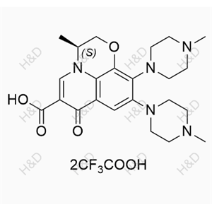 左氧氟沙星杂质24(双三氟乙酸盐),Levofloxacin Impurity 24(Trifluoroacetate)