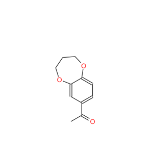 7-乙酰基-3,4-二氢-1,5-苯并二噁庚,1-(3,4-DIHYDRO-2H-1,5-BENZODIOXEPIN-7-YL)ETHAN-1-ONE