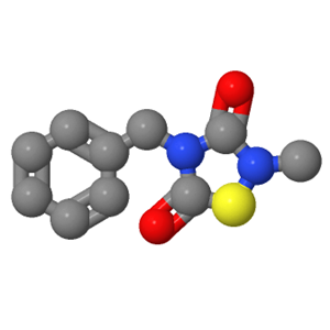 4-苄基-2-甲基-1,2,4-噻二唑烷-3,5-二酮；327036-89-5