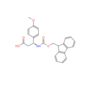 Fmoc-L-3-氨基-3-(4-甲氧基苯基)丙酸,Fmoc-L-3-Amino-3-(4-methoxylphenyl)propanoic acid