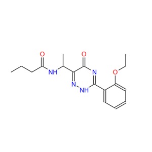 N-1-(3-（2-乙氧基苯基） -5-氧-4,5-2H-1,2,4-三嗪-6-基)乙基）丁酰胺,Vardenafil Impurity 5