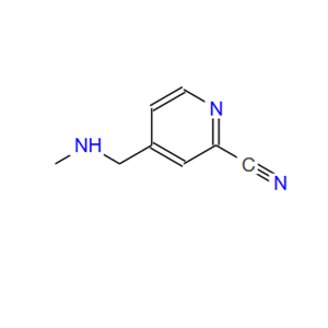 4-(methylaminomethyl)pyridine-2-carbonitrile,4-(methylaminomethyl)pyridine-2-carbonitrile