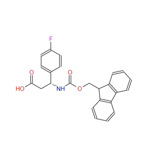 Fmoc-(R)-3-氨基-3-(4-氟苯基)-丙酸,Fmoc-(R)-3-Amino-3-(4-fluorophenyl)-propionic acid