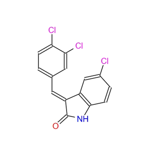 5-chloro-3-(3,4-dichlorobenzylidene)-oxindole 114727-44-5