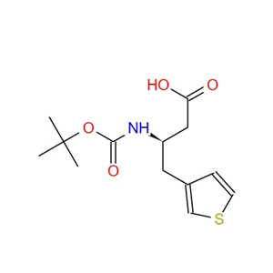 Boc-R-3-氨基-4-(3-噻吩基)丁酸 269726-92-3