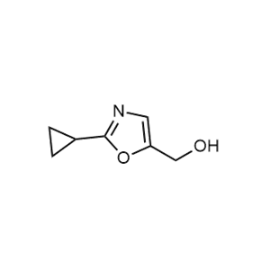 (2-环丙基恶唑-5-基)甲醇,(2-Cyclopropyloxazol-5-yl)methanol