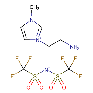 1-胺乙基-3-甲基咪唑双（三氟甲烷磺酰）亚胺盐