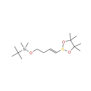 反式-4-(叔丁基二甲基硅氧基)-1-丁烯-1-基硼酸频哪醇酯,trans-4-(tert-Butyldimethylsiloxy)-1-buten-1-ylboronic acid pinacol ester