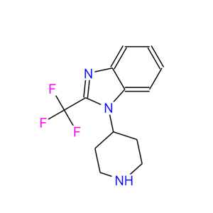 1-(4-哌啶基)-2-三氟甲基-1H-苯并咪唑