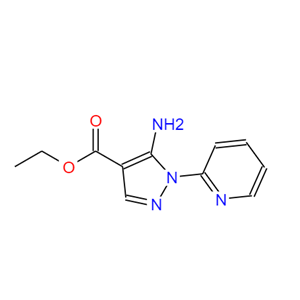 5-氨基-1-(吡啶-2-基)-1H-吡唑-4-甲酸乙酯,ETHYL 5-AMINO-1-PYRIDIN-2-YL-1H-PYRAZOLE-4-CARBOXYLATE
